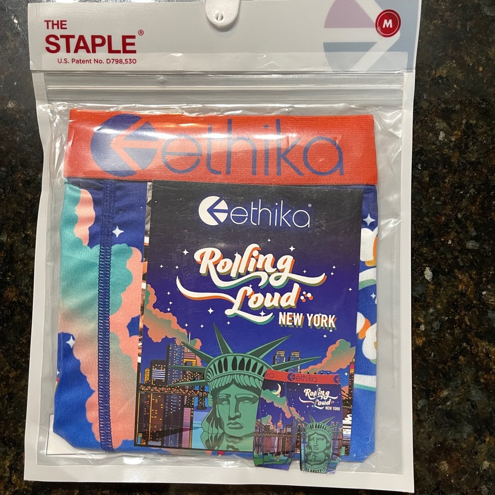 Ethika The Staple boxer brief in Rolling Loud New York size medium